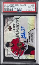 2019 UD ALLURE QUARTZ RC AUTO #KD KIRBY DACH PSA 10 AUTO