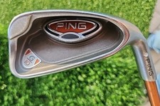 Ping G10 7 Ferro Punto Bianco RH Mano Destra Ping Grip TFC 129 Regular Flex