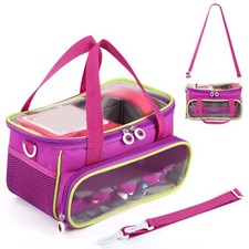 Children s Storage Case with Removable Band and Clear Viewing Surfaces