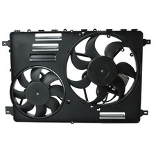 BriSunshine Radiator Cooling Fan Assembly For 2008-2016 Volvo S80 V60 V70 XC60