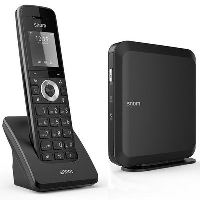 Snom DECT Konvolut: 3x M25 + M200 Base + M15 Mobilteil - gebraucht