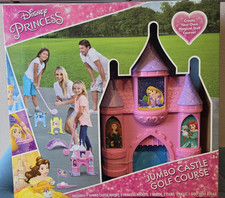 Disney Princess Jumbo Castle Golf Course Pretend Play New In Box NIB