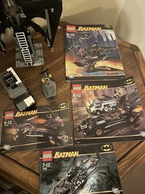 LEGO Batman 2006 Incomplete sets 7779 7780 7781 7782 READ DESCRIPTION