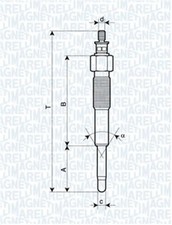 Bougies de préchauffage Toyota CORONA