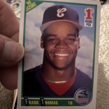 1990 Score - 1st Round Pick Frank Thomas #663 (RC)