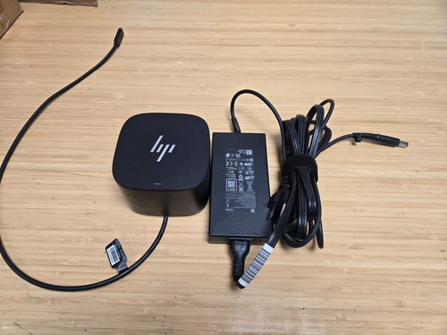 HP Thunderbolt 120W G2 Docking Station HSN-iX01 with 120w AC Adapter - Picture 3 of 3