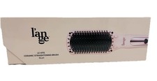 Cepillo de pelo alisado rubor rosa L'ange Le Vite - caja sellada cerámica térmica