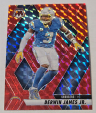 2025 Panini Mosaic - Derwin James #168 Red Camo Mosaic Prizm