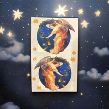 RARE HTF 1995 Vintage The Gifted Line Midnight Angel 2x4 Sticker Mods 2