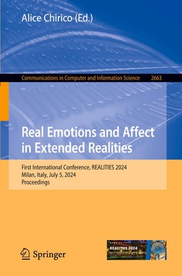 Alice Chirico | Real Emotions and Affect in Extended Realities | Taschenbuch