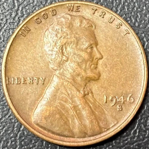 1946-S Lincoln Wheat Cent • Fine to Extra Fine • San Francisco Mint • Semi-Key