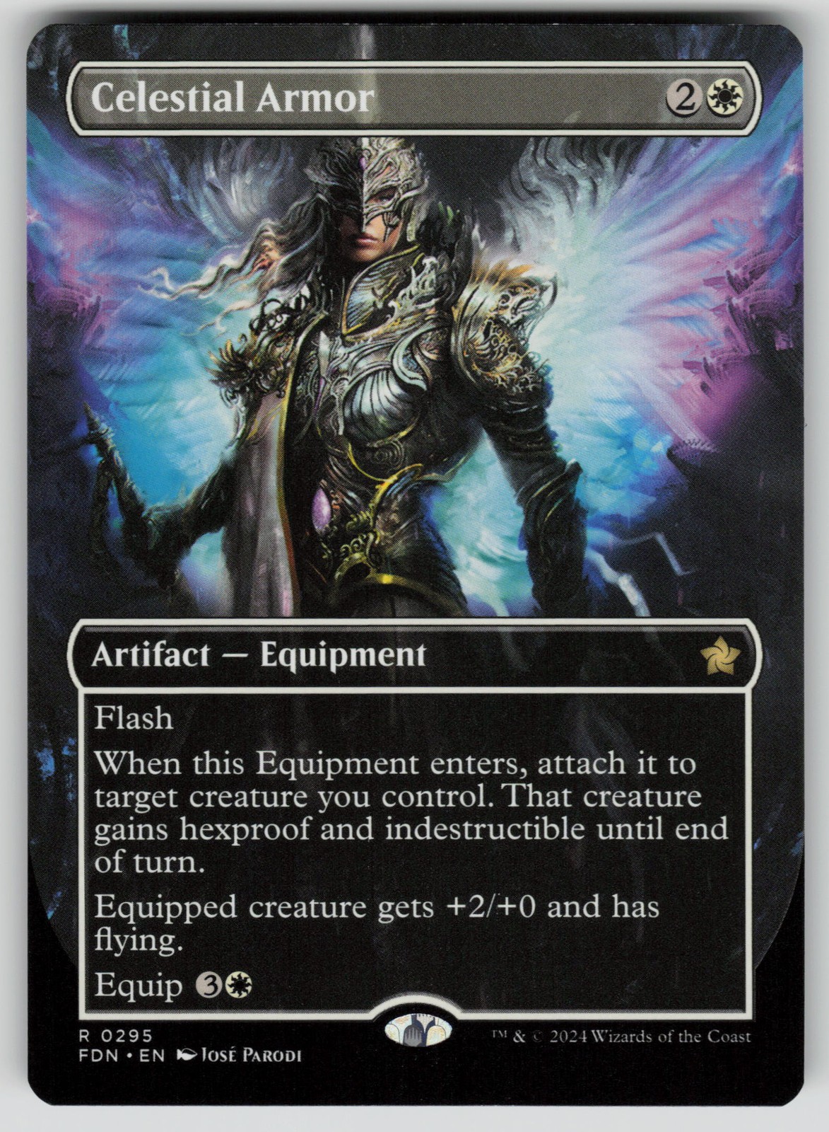 Celestial Armor (Borderless) Normal R Foundations 295 NM