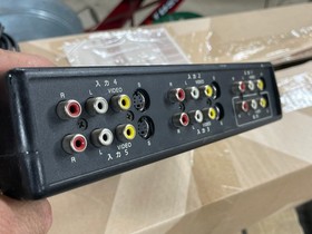 ASCII AV SELECTOR ASC-1101S S-Video Sega Saturn PC-Engine Super Famicon PSX NES