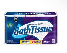 Member's Mark Ultra Premium 2-Ply Toilet Paper 45 rolls, 235 sheets/roll