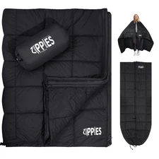 3M Thinsulate Insulation Puffy Camping Blanket for Cold Weather, Queen Size W...