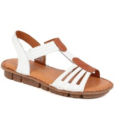 Pavers Slip-On Elasticated Sandals - Size 6
