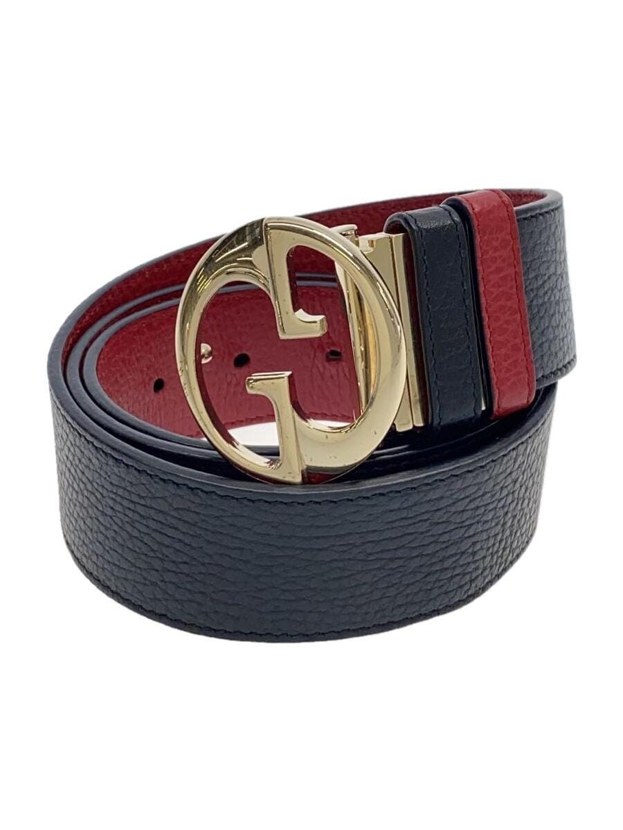 GUCCI Mens Black Solid Leather Belt 450000CA02G