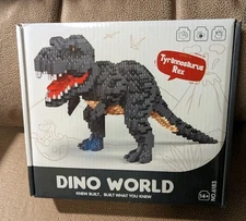 Dino World Building Blocks Tyrannosaurus Rex 1599 Small Blocks No. 6183  NEW !!