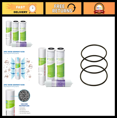 #ad #ad High Capacity Replacement Filter Set amp; O Ring for 3.5quot; RO Reverse Osmosis System $144.99
