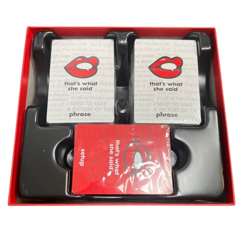 That's What She Said Game Adult Party Card Game 17+ Complete Hilarious NSFW Humo - Picture 8 of 9