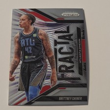 Panini Prizm WNBA 2025 Brittney Griner Fractal Insert Atlanta Dream #11