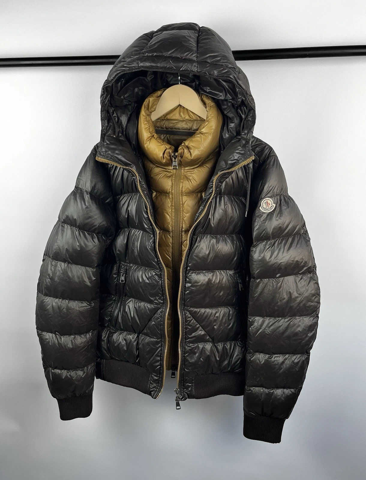 Moncler — Moncler Marque Down Jacket Size M Rare
