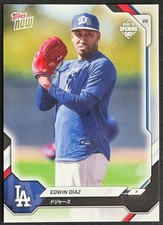Edwin Díaz 2026 Topps NOW Road To Opening Day Los Angeles Dodgers Japan Edition
