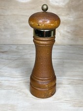 William Bounds Wood Pepper Grinder Mill 8in made in USA