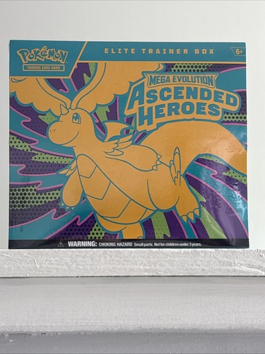 Pokémon TCG Ascended Hero’s ETB Factory Sealed
