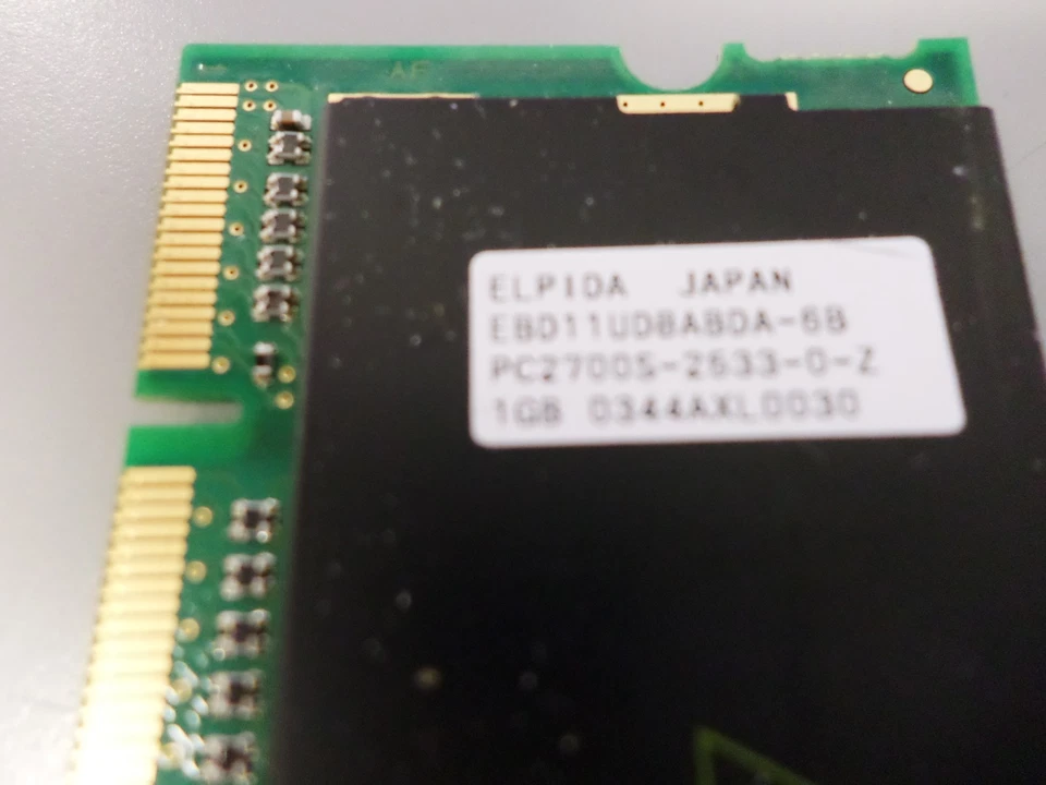 1GB PC-2100S DDR-266 ELPIDA EBD11UD8ABDA-7B LAPTOP Ram Memory STICK SODIMM DDR1 - Image 4 of 4