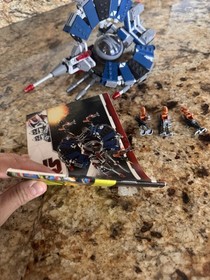 Lego Set 8086 Droid Tri-Fighter-Incomplete Set, Missing 5 Pieces