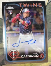 2024 Topps Chrome Update Jair Camargo Auto RC Rookie #AC-JAC