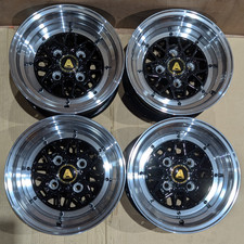AutoStar Korin 12"x6.0" ET-9 alloys fits Classic Mini Metro MG Midget 4x101 6J