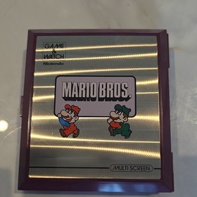 Nintendo Game & Watch Multi Screen Mario Bros. MW-56 1983 -Working (AU-stock)