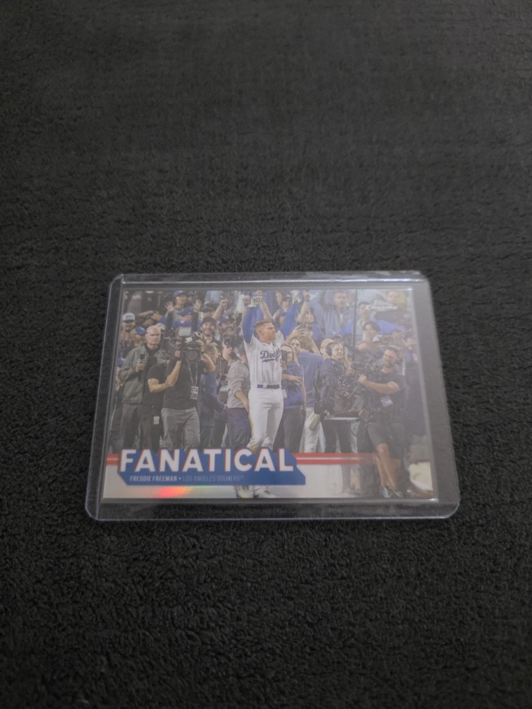 2025 Topps Chrome - Fanatical Freddie Freeman #FAN-18 SSP