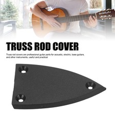 Triangle Truss Rod Cover 3 Hole Plastic for Bass Acoustic Electric Guitar
