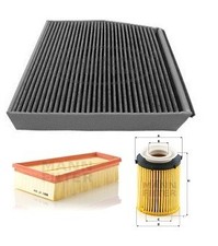 Fits Mercedes Benz OEM Filters Kit Air Oil Cabin C117 M270 CLA180 CLA200 CLA250