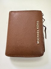 Michael Kors Wallet Women Pre-Owned Leather Brown