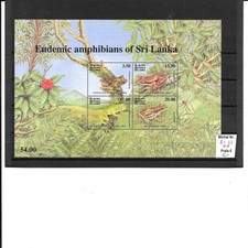 Briefmarken -Sri Lanka-Tiere -Bogen2001