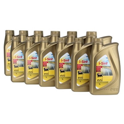 12 Liter Agip Eni i-Sint 10W-40, Motoröl 4 Takt synthetisch