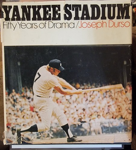1972 Yankee Stadium Fifty Years of Drama Signed By MICKEY MANTLE JSA AUTHENTIC 