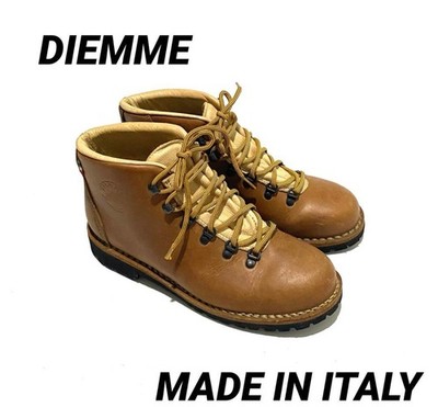 Men 8.0US Diemme Leather Mountain Boots Shoes Made In Italy 42 Limited Edition R
