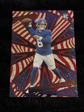 2025 Panini Revolution - Rookies Jaxson Dart #219 Red Storm (RC)