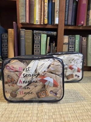 Two Beach Zipper Bags
