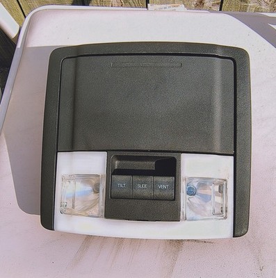 2007-2014 Lincoln Navigator Overhead Console Dome Map Light Sunroof OEM