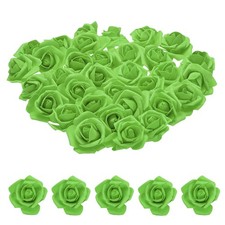 100pcs Foam Rose Heads 67 Cm for DIY Crafts Accessories Green