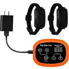 Indoor Pet Barrier for Dogs, Wireless Indoor Electric Fence, Pet Gate, Keeps ...