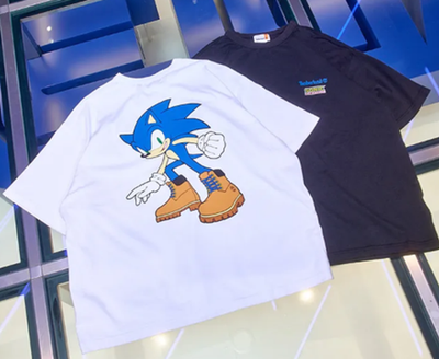 アイドル Timberland x SONIC THE HEDGEHOG TEE Timberland x Sonic The Hedgehog Collaboration Graphic T-shirt