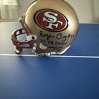 Roger Craig Autographed San Francisco 49ers Russell Mini Helmet HOF Signed AU