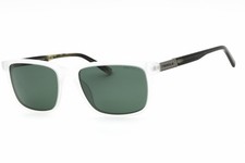 Nautica N6253S 971 Matte Transparent/Green 56-18-145 Sunglasses New Authentic